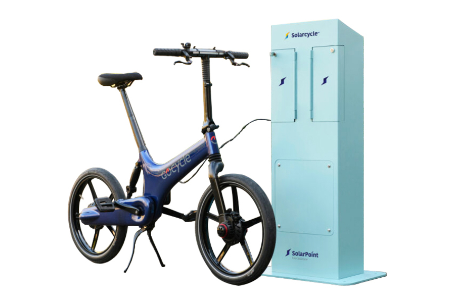 Solar Powered e-Bike Charger